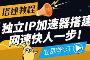（3996期）【独立IP搭建教程】SOCK5-IP搭建制作详细流程，散人工作室必备技能