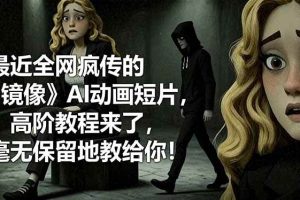 (16427期)最近全网疯传的《镜像》AI动画短片,高阶教程来了,毫无保留地教给你!